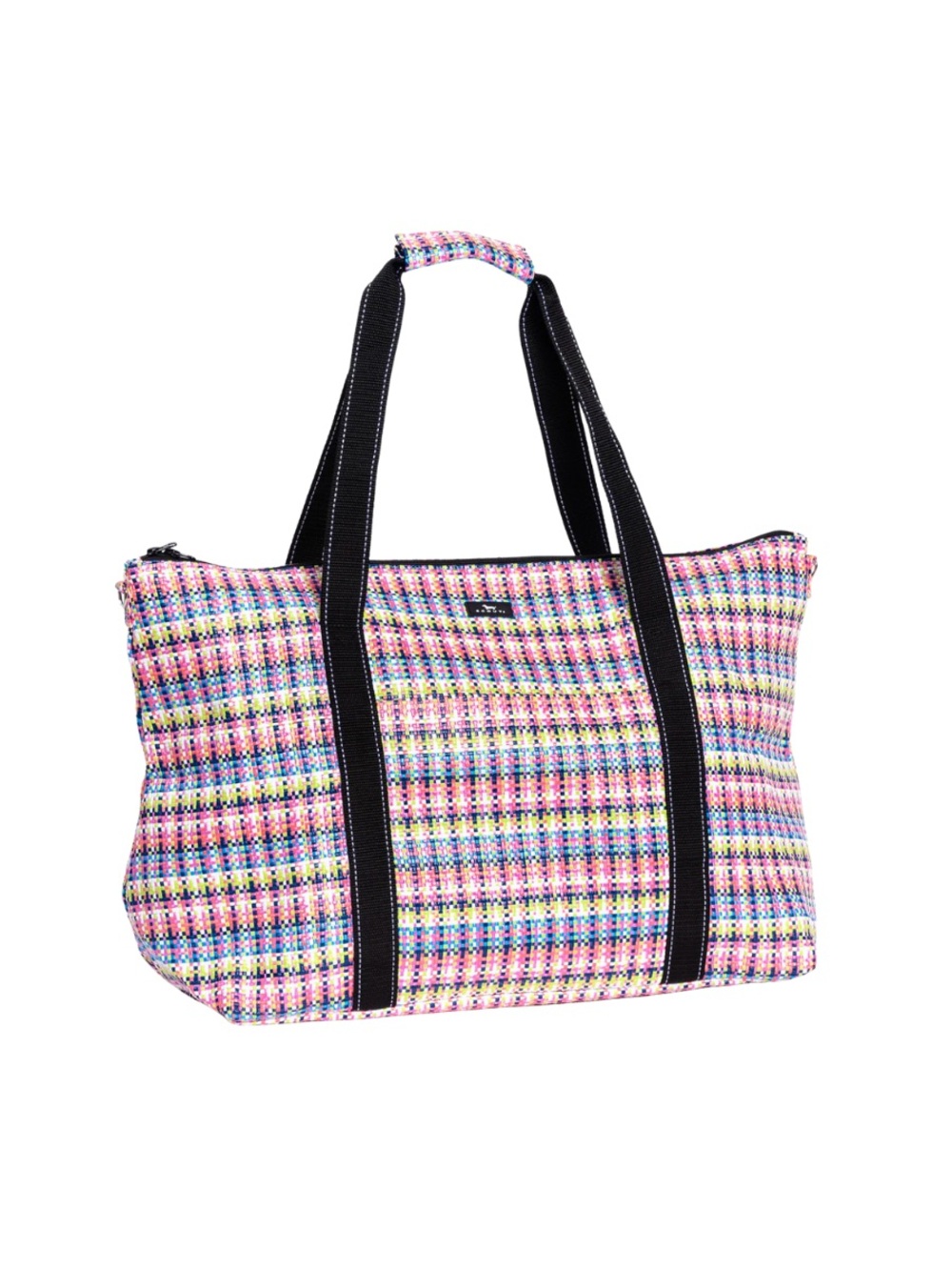 NWT SCOUT  On Holiday Large - Spring Fling Multicolor Woven Tote Bag